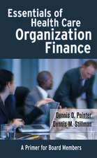 Essentials of Health Care Organization Finance – A Primer for Board Members