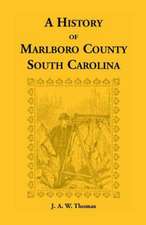 History of Marlboro County, South Carolina