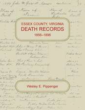 Essex County, Virginia Death Records, 1856-1896