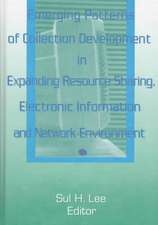 A Emerging Patterns of Collection Development in Expanding Resource Sharing, Electronic Information