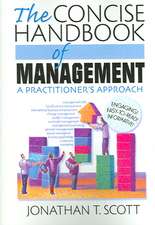 The Concise Handbook of Management: A Practitioner's Approach