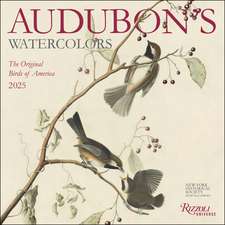 Audubon's Watercolors 2025 Wall Calendar