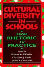 Cultural Diversity in Schools: From Rhetoric to Practice