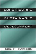 Constructing Sustainable Developmt