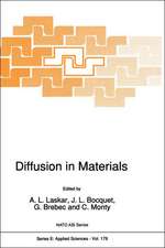 Diffusion in Materials