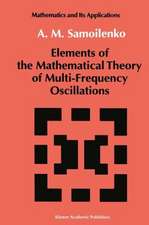 Elements of the Mathematical Theory of Multi-Frequency Oscillations