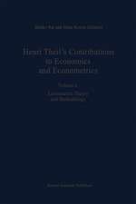 Henri Theil’s Contributions to Economics and Econometrics: Econometric Theory and Methodology