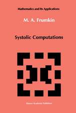 Systolic Computations