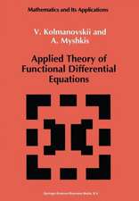 Applied Theory of Functional Differential Equations