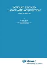 Toward Second Language Acquisition: A Study of Null-Prep