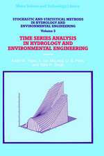 Stochastic and Statistical Methods in Hydrology and Environmental Engineering: Time Series Analysis in Hydrology and Environmental Engineering