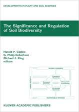 The Significance and Regulation of Soil Biodiversity: Proceedings of the International Symposium on Soil Biodiversity, held at Michigan State University, East Lansing, May 3–6, 1993