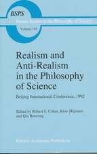 Realism and Anti-Realism in the Philosophy of Science