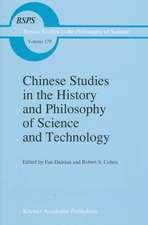 Chinese Studies in the History and Philosophy of Science and Technology