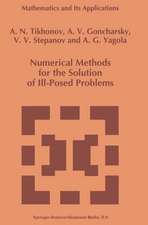 Numerical Methods for the Solution of Ill-Posed Problems