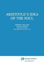 Aristotle’s Idea of the Soul