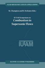 IUTAM Symposium on Combustion in Supersonic Flows: Proceedings of the IUTAM Symposium held in Poitiers, France, 2–6 October 1995