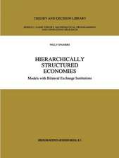 Hierarchically Structured Economies