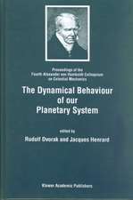 The Dynamical Behaviour of Our Planetary System