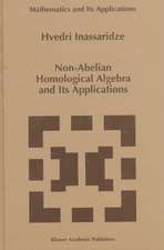 Non-Abelian Homological Algebra and Its Applications