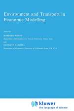 Environment and Transport in Economic Modelling