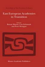 East European Academies in Transition