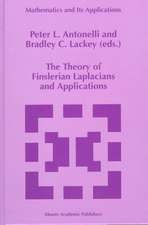 The Theory of Finslerian Laplacians and Applications