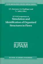 Iutam Symposium on Simulation and Identification of Organized Structures in Flows