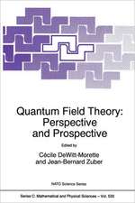 Quantum Field Theory: Perspective and Prospective