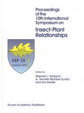 Proceedings of the 10th International Symposium on Insect-Plant Relationships