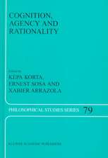 Cognition, Agency and Rationality: Proceedings of the Fifth International Colloquium on Cognitive Science