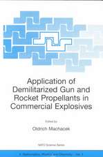 Application of Demilitarized Gun and Rocket Propellants in Commercial Explosives