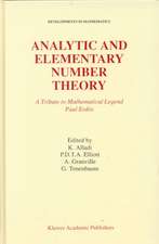 Analytic and Elementary Number Theory: A Tribute to Mathematical Legend Paul Erdos