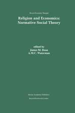 Religion and Economics: Normative Social Theory