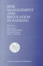 Risk Management and Regulation in Banking