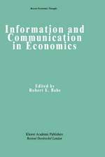 Information and Communication in Economics