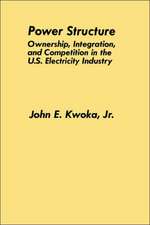 Power Structure: Ownership, Integration, and Competition in the U.S. Electricity Industry