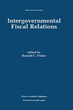 Intergovernmental Fiscal Relations