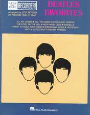 The Beatles: Hal Leonard Recorder Songbook
