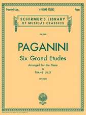 6 Grande Etudes After N. Paganini