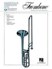 Master Solos Intermediate Level - Trombone Book/Online Audio