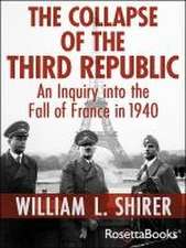 The Collapse of the Third Republic