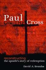 Paul on the Cross: Reconstructing the Apostle's Story of Redemption