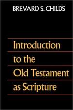 Introduction to the Old Testament as Scripture