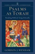 Psalms as Torah – Reading Biblical Song Ethically