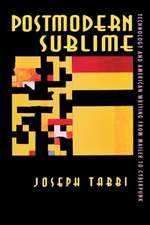 Postmodern Sublime – Technology and American Writing from Mailer to Cyberpunk