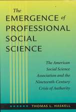 The Emergence of Professional Social Science