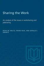 SHARING WORK AN ANALYSIS ISSUES WORKSP