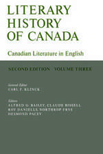 Klinck, C: Literary History of Canada