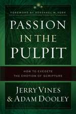 Passion in the Pulpit